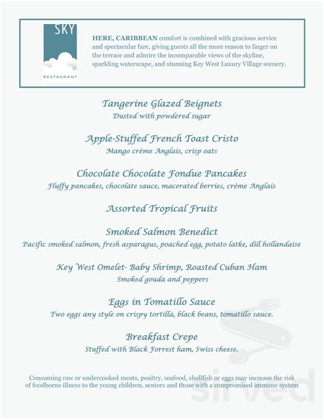 Beaches Turks & Caicos menu in Lower Bight Rd, The Bight Settlement TKCA 1ZZ, Turks & Caicos Islands