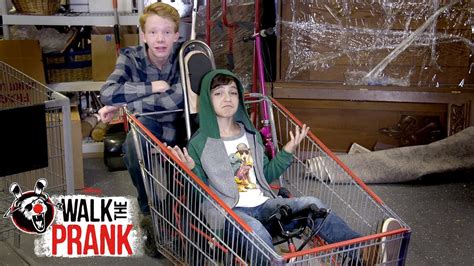 Tricked Out Shopping Cart | Walk the Prank | Disney XD - YouTube