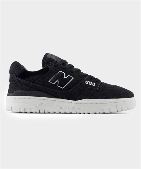 New Balance 550 Black Suede for Men | Lyst