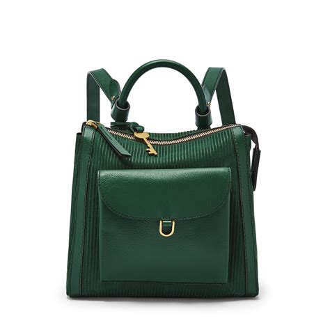 Fossil Parker Mini Backpack in Green | Lyst