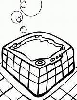 Hot Tub Coloring Page Pages sketch template