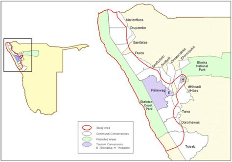 Map-of-Skeleton-Coast-National-Park - Africa Geographic