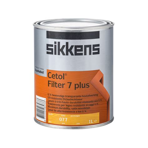 Sikkens Cetol Filter 7 plus 077 Pine 1L - Inspirations Paint