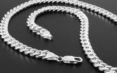 Silver Necklace Chain Types