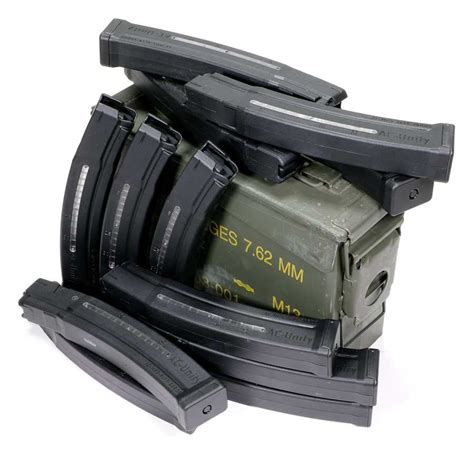 12-Pack of MP5 30rd 9mm Magazines in a USGI Ammo Can, Can Combo ...