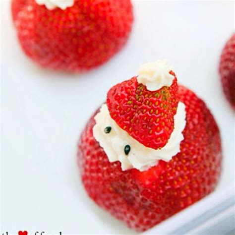 Santa strawberries Christmas Goodies, Christmas Baking, Christmas Cheer, Christmas Party ...