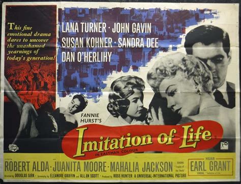 Imitation Of Life Poster, UK Quad, 1959