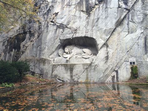 Lucerne - Lion Monument | Lion monument, Lucerne, Monument