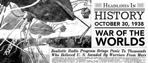 War of the Worlds Radio Scare: October 30, 1938 - The official blog of Newspapers.com