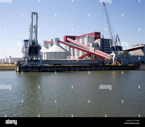 Rio Tinto Borax plant Botlek Port of Rotterdam, Netherlands Stock Photo - Alamy