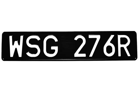 POLSKA 2 - CarPlates - tablice rejestracyjne klasy premium