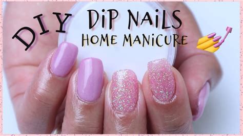 Diy Dip Nails Beginner / DIY Dip Powder Nails Beginner Tutorial ...