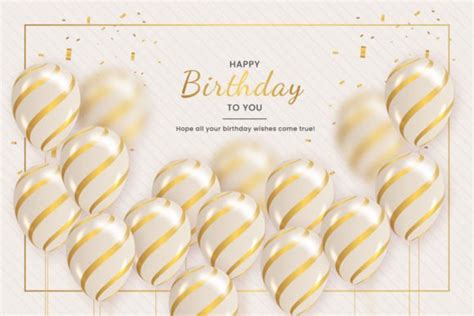 Birthday Balloons Banner Design Graphic by Tanu · Creative Fabrica