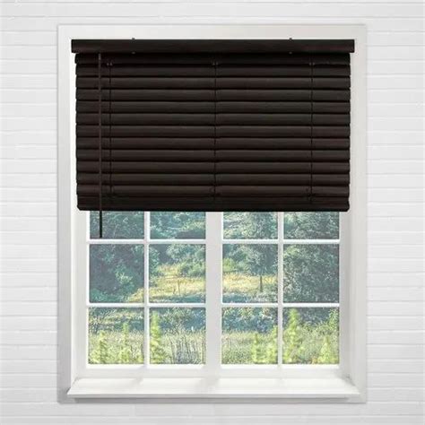 Black PVC Venetian Window Blind at Rs 75/square feet | PVC Venetian Blind in Kanpur | ID ...