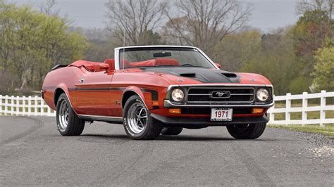 1971 Ford Mustang Convertible | S177 | Indy 2016