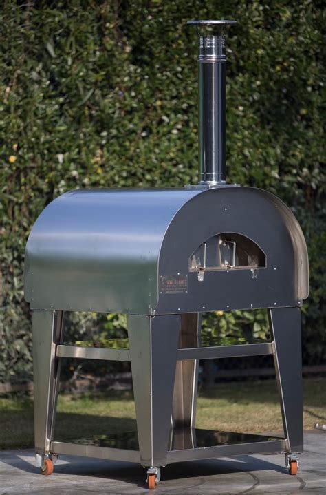 Stainless Steel Pizza Oven • For Sale • Wood Fired Oven From Italy