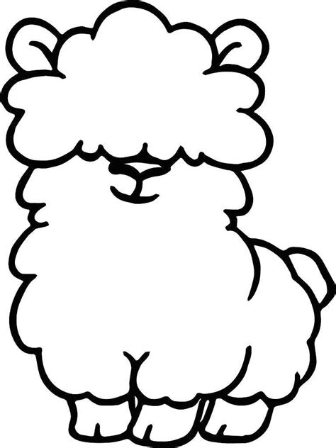 Llama Line Drawing | Free download on ClipArtMag