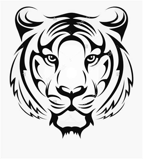 Download Tiger Sticker - Tiger Face Drawing. To explore more related cliparts & cartoons on ...