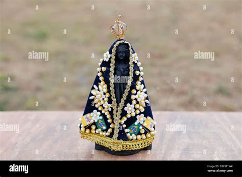 Our Lady of Aparecida Statue of the image - Nossa Senhora Aparecida Stock Photo - Alamy