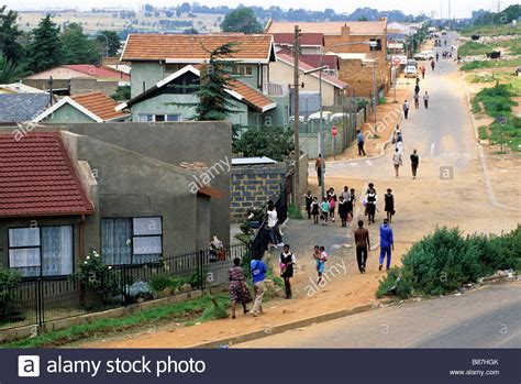 soweto, urban area in the city of johannesburg, in gauteng, south Stock Photo, Royalty Free ...