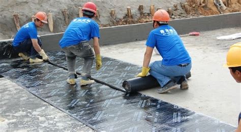 Roof Waterproofing Using Bituminous Waterproofing Membrane Sheet ...