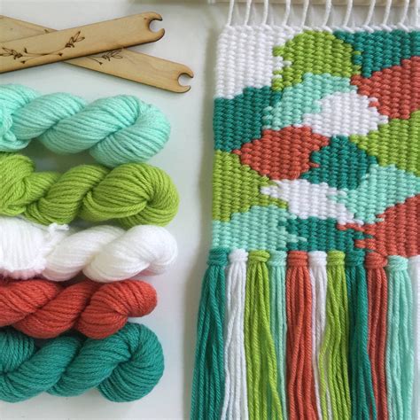 Tapestry Weaving Kit - Tropical - by Black Sheep Goods – EcoFriendlyCrafts