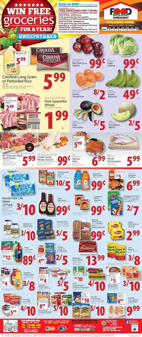 Hispanic Grocery Stores Weekly Ads, Weekly Specials and Offers: Food ...