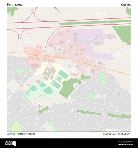 Mapa de donnacona quebec fotografías e imágenes de alta resolución - Alamy