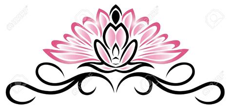 Lotus Flower Clipart | Free download on ClipArtMag