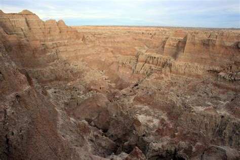 Badlands Formations Viewed from the End of the Window Trail | South dakota vacation, National ...