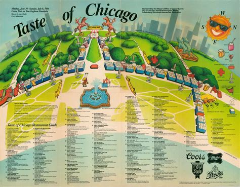 Taste of Chicago | Curtis Wright Maps