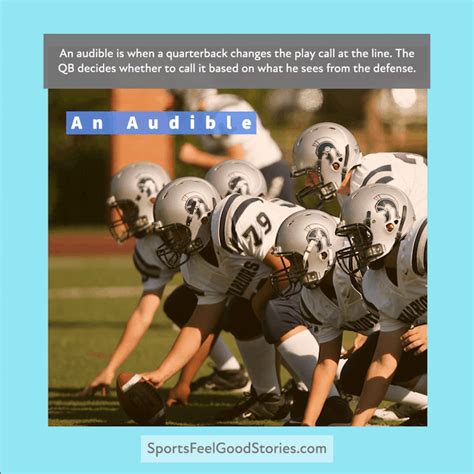 Audible in Football - Definition, Reason For, and Benefits