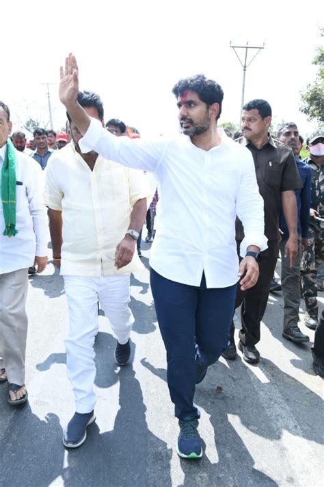 Nara Lokesh Yuva Galam Padayatra Day 3