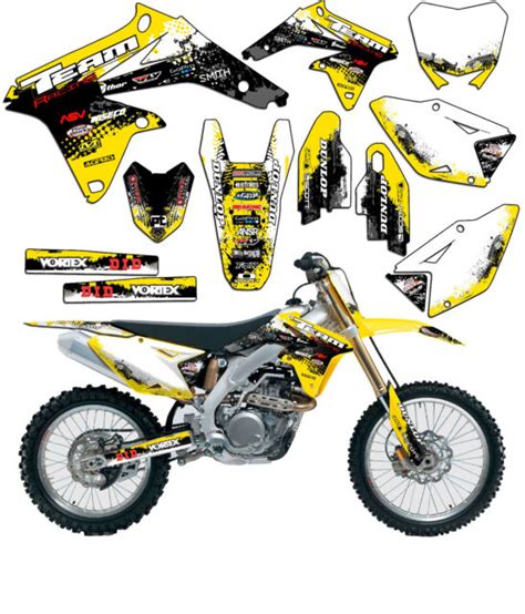 1999-2000 SUZUKI RM 250 GRAPHICS KIT DECALS DIRTBIKE MX RM250 DECO MOTOCROSS | eBay