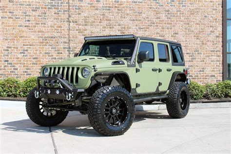 Army Green Kevlar® 2019 Jeep Wrangler Unlimited JL | Jeep wrangler unlimited, Jeep wrangler ...