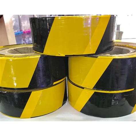 Jual Police line / Garis polisi Hitam Kuning 2" x 500 M murah | Shopee Indonesia