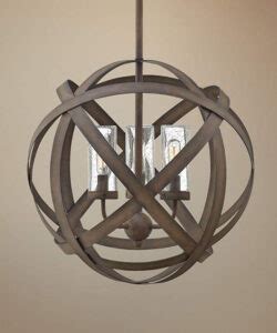 Farmhouse Globe Chandelier | Rustic Lighting Collection