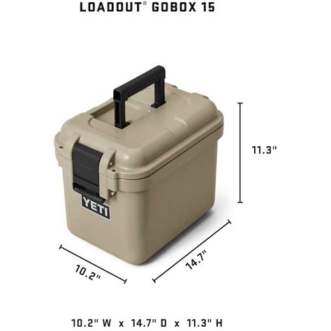 Yeti LoadOut GoBox 15 Gear Case | Outside.co.uk