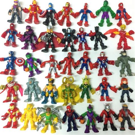 Marvel Playskool Heroes Super Hero Figurines Toy Doll Brinquedos ...