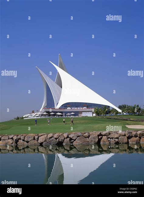 Dubai Creek Golf Club, Dubai Creek, Dubai, United Arab Emirates Stock ...