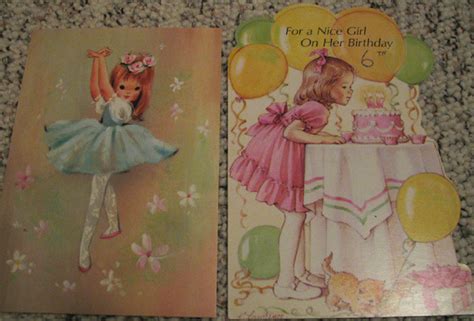 Vintage Cards | Birthday cards I received when I was little.… | exousiavampira | Flickr