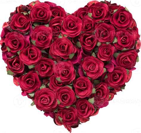 rosa en forma de corazón para el amor de la boda y el día de san valentín 12591226 PNG