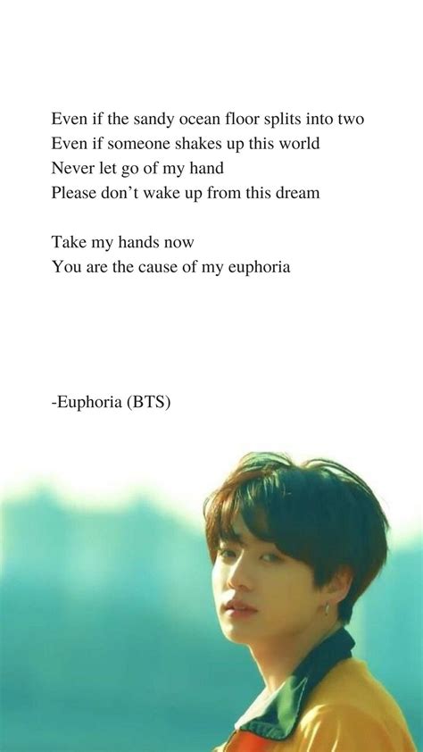 Bts Euphoria Lyrics Korean English - btsjulc