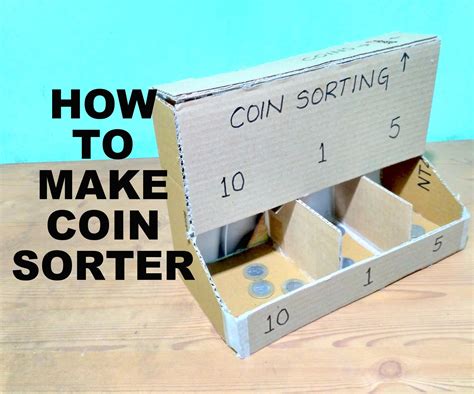 How to Make a Coin Sorter With Cardboard : 5 Steps (with Pictures) - Instructables