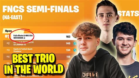 How Bugha, Clix & Bizzle got 1st Place in Heats! (Fortnite) - YouTube