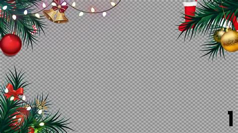 Christmas Animated Frames - Stock Motion Graphics | Motion Array