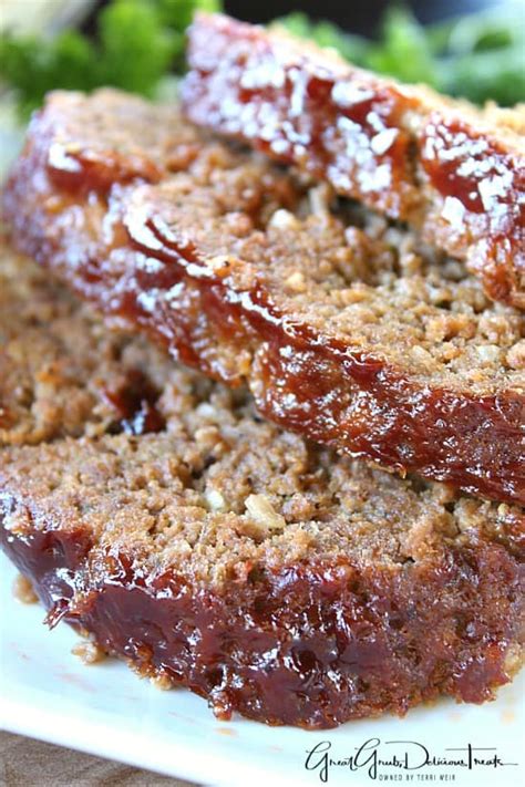 BBQ Meatloaf Recipe - Great Grub, Delicious Treats