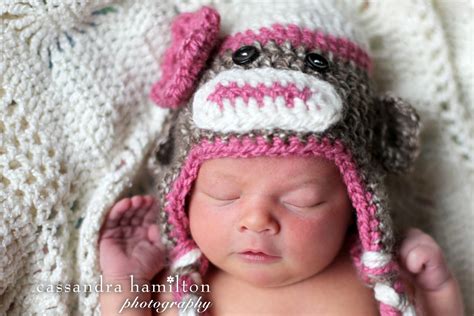 The Sequin Turtle: Free Crocheted Sock Monkey Hat Pattern