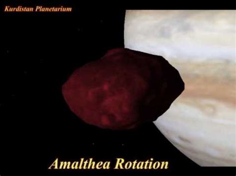 Jupiter's Moon: Amalthea Rotation - YouTube