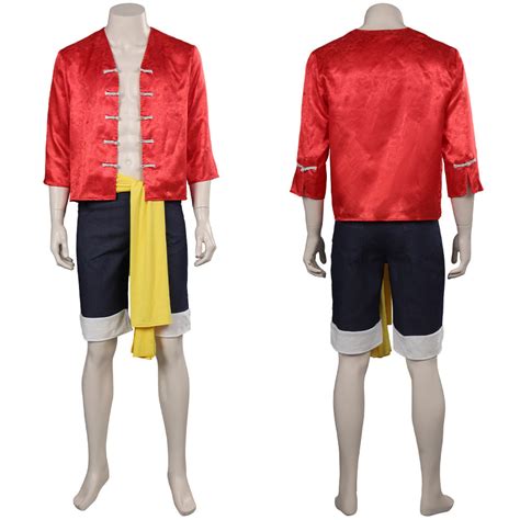 One Piece Live Version Luffy Cosplay Costume – SocoHoodie